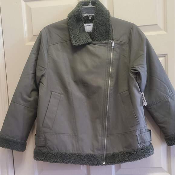New army green jacket sz M - Picture 1 of 5